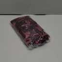 Christmas Velvet Bows Garland, 10ft Pre-Strung Christmas Garland Banner with 15 Bows, Indoor Vintage Elegant Velvet Ornaments Home Decor for Tree Mantle Stair Party Wall Office, Deep Burgundy