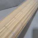 UNISHADES No Drill Cordless Bamboo Roman Shades, 3664 in, Natural | Natural material, Light Filtering, Easy Install