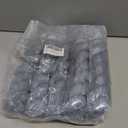 12 Pack Boho Gauze Table Runner 35x72 Inch - Rustic Cheese Cloth Long Table Runner for Wedding, Bridal Shower, Birthday Party Decor (Dusty Blue)