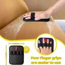 2 x XANGNIER Electrostatic Pet Hair Remover Glove,2pcs New Upgrade Double Sided Pet Hair Removal Glove Brush Tool,Reusable Cat&Dog Static Removal Grooming Mitt for Furniture,Carpet,Car Seat,Couch,Clothes