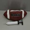 Franklin Sports Youth + Adult Footballs - Extra Grip 1000 Official Size, Junior + Pee Wee Kids - 1 + 12 Packs