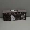 LUXE Bidet NEO 185 Plus - Dual Nozzle, Non-Electric Bidet Attachment for Toilet Seat, Patented Slide-In Install, 360 Self-Clean, EZ-Lift to Clean, Feminine & Rear Wash (Chrome)