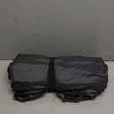 TOBTOS Inflatable Camping Sleeping Pad with Pillow, Thick 6 Inch Ultralight Sleeping Pad with Built-in Pump, Lightweight Sleeping Mat for Camping, Backpacking, Hiking, Tent (Grey) (Single)