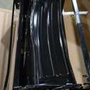 Lippert Components 432687 24' Radius Corner Manual Step - Triple, 7' Rise , Black