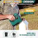 NEU MASTER Electric Staple Gun, Cordless Staple Guns with Staples & USB Charger, Heavy Duty for Upholstery, Crafts, Carpentry, Material Repair, Furniture DIY NTC0070