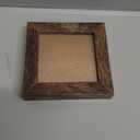 4x4 Picture Frame Wood Display 4x4 Picture Distressed Brown Square Photo Frame for Wall and Tabletop Decoration