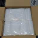 Spartan Industrial - 4 X 4 (1000 Count) 2 Mil Clear Reclosable Zip Plastic Poly Bags with Resealable Lock Seal Zipper