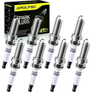 Iridium Spark Plugs 8 Pack 93501 LKAR7BIX-11S Compatible with Nissan Armada NV2500 NV3500 TITAN INFINITI FX50 M56 Q70 Q70L QX56 QX70 QX80 V8 5.0L / 5.6L