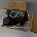 Shower Curtain Rod, 1" Diameter Heavy Duty Tension Shower Rod, Non Slip Adjustable 28-46 inch No Drilling Shower Curtain Rods Spring Tension For Bathroom, Shower Stall, No Rust, Black