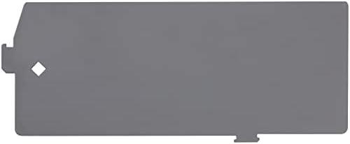 Lorell Lateral File Divider Kit, 12.4" x 5", Platinum Gray (LLR60564), Fits Lorell Lateral Filing Cabinets,9 Count
