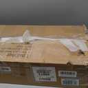 Versatile 7 Tier Wall Shelf Unit,White Lack Wall Shelf,Display Floating Shelf with Round Edge