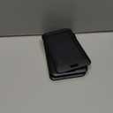 4 Pack Sliding Black ID Badge Holder, Heavy Duty Plastic ID Badge with Clear Window, Vertical Key Card Holder Protector Pouch for Office School ID Cards Proximity Key Cards Drivers Licenses & Passes