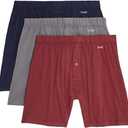 2(X) IST mens Pima Cotton Knit Boxers 2-pack