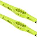Rear Suspension Arm, Durable Metal 2pcs Set Rear Trailing Arms for RC Car Enthusiasts Off-Road Racing and Track Performance(Green 0023G)