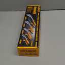 ELEAD 4-Piece Groove Joint Pliers Set, 12/10/8/6 Inch Adjustable Water Pump Pliers with Tool Roll Bag, Tongue and Groove for Home Repair, Gripping, Nuts, Bolts, Pipe & Fittings