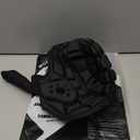 COOLOMG Soft Shell Flag Football Helmet 7v7 Rugby Helmet Scrum Cap Soccer Padded Headgear Adjustable Head Protector for Youth Kids Adults (Small, Black)