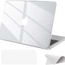 Case Compatible with MacBook Neo 13 inch A3404 A18 Pro Chip, Released in 2026, Hard Plastic Shell Cover for Mac Book Neo 13", Crystal Clear