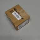 Kwikset Downtown Deadbolt Lock, Satin Brass Square Exterior Keyed Front Entry Door, Pick Resistant SmartKey Rekey Security, Single Cylinder Dead Bolt, with Microban Protection (0.5" x 2.63" x 2.63")