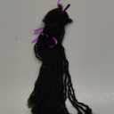 12 inch 40 Stands Interlocking Loc Extensions Human Hair, 0.2cm Width 100% Human Hair Dreadlock Extensions, Soft Human Hair Dreads Extensions, Natural Black (12 inch 40 Strands,1B 0.2cm)