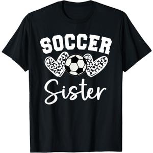 Soccer Sister Matching Family Soccer T-Shirt 12T
