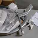Momcozy CocoSway Electric Baby Swing for Infants, 180° Rotating Seat, Grey