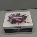 DESTEK V5 VR Headset for Phone w/VR Gamepad, 128 Premium VR apps Included, Anti-Blue Eyes Protected HD Lenses, 110 FOV Virtual Reality Headsets for iPhone, Android Phone - Black