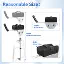 1 pcs Walker Platform Attachment with Adjustable Padded Cuff - Walker Platform Accessory to Preventing The Bracket from Sliding Down - U-Shaped Clamp Design Compatible with Most Walkers on The Market