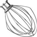 K45WW Wire Whip Attachment for Tilt-Head Stand Mixer for KitchenAid Stainless Steel Egg Cream Stirrer, Flour Cake Balloon Whisk