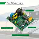 FAN50 Plus Pins Circuit Boards Replacement for 31501 Kit with 33488, 37875, 36716, 232613, 232614, 520820 Kit with 232613