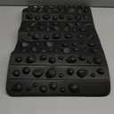 Portable Feet Acupressure Mat, Foldable Foot Massager Mat, Pressure Point Massage Pad, Anti Fatigue Office Standing Desk Pad, Stand Up Pad, Relieve Foot Pain (Black)