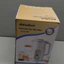 Nut Milk Maker, AlfaBot N2 Automatic Almond Milk Machine for Homemade Plant-Based Milk, Oat, Soy, Yogurt, 5 Modes/35OZ Big Capacity Soy Milk Maker with Delay Setting and Self Cleaning (Cream)