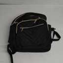 VANKEAN 15.6 Inch Laptop Backpack for Women Men Work Bag Fashion with USB Port, Waterproof Backpacks Nurse Stylish Travel Bags Casual Daypacks for College, Business, Black