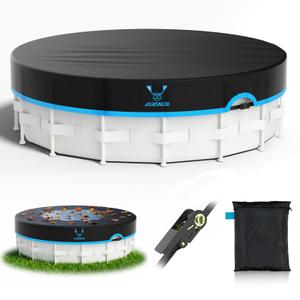 AGROAIDE 28ft Winter Pool Cover, Heavy Duty Oxford Fabric