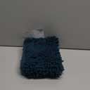 MIULEE Christmas Dark Green Toilet Rugs U Shaped, Absorbent Microfiber Contour Bath Mats for Bathroom Floor, Anti-Slip Machine Wash Dry, 20'' x 20''