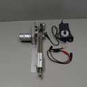 Higher Torque Reciprocating Cycle Linear Actuator DC 24V 120RPM Variable Speed Adjustable Stroke 2CM-8CM Max 40 lbs,with Power Supply (24V80mm120rpm)