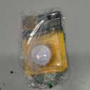 Prime-Line N 7439 Bi-Fold Door Knob  Wide Base, Large Diameter Door Knob For Easy Gripping, Replace Old or Unsightly Knobs, 1-11/16 in. Outside Diameter, Diecast, Classic White Finish (Single Pack)