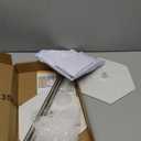 SINBEE Balloon Arch Stand, Balloon Arch Kit of 2, 7 Feet Height Adjustable Metal Balloon Column Stand for Party Decorations Wedding Birthday, Graduation Party Decoration, Baby Shower, Silver