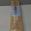 2 Pack Fence Post Anchor Kit, Heavy Duty Steel Fence Post Repair Stakes, Post Anchor Ground Spike for Repairing Tilted Broken Wood Support, Black