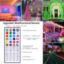 99ft Rope Lights for Outside, 300 LED String Light Outdoor Waterproof Plug in with Remote & APP Control, 16 Million Colors Changing Music Sync Fairy Lighting for Indoor Bedroom Christmas Decor