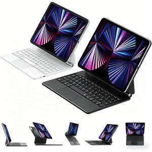 Magic Keyboard Case for iPad mini 7 (A17 Pro)/Mini 6, Magnetic Floating Cantilever Stand with Trackpad Backlit Keyboard Case for iPad mini 7th(2024)/6th (2021) GenerationBlack