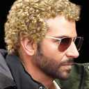 Swiking Men's Curly Afro Wigs Light Blonde Short Wig California Halloween Cosplay Replacement Wigs Rocker Wig for Male Guy(Light Blonde)