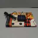 Lighted Christmas Garden Flag for Outside, Led Snowman Garden Flag, Winter Yard Flag 12x18 Double Sided for Outdoor Yard Porch Lawn Decoration