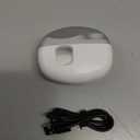 Electric Fingernail Cutter, Multifunctional Electric Nail Grinder, Suitable for Nail Polishing and Trimming Baby Nails, Labor Saving and Efficient (White)