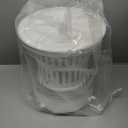 3L Portable Mini Washing Machine, Compact Mini Washer Machine with 6000mAh, Portable Washer for Delicates & Socks, Travel RV Apartment Dorm Hotel Use (White)