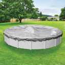 Robelle 24 ft Premium Leaf Net Winter Pool Cover for Above Ground Pools, 27'