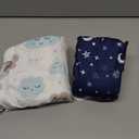 Newborn Sleep Sack Baby Swaddle,0-3 Months,3-Way Adjustable Wearable Blanket,100% Rayon Cotton Swaddling Sleeping BagTOG 0.5Clouds&Starry Sky