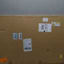 U Brands Cork Bulletin Board, 24'' x 36'', Black Wood Frame, 23" x 35"