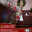 1620 LED 164ft Outdoor Christmas Lights, 12 Modes Dimmable Curtain String Lights with 360 Drops, Waterproof Twinkle Fairy Lights with Timer for Bedroom Window Holiday Wedding Xmas Decor, Cool White