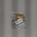 1 X 5.5" ACRYLIC GLITTER STAR TREETOP. COLOR: GOLD.