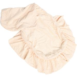 High Elasticity Dining Chair Cover with Skirt Comfortable Stretchable Seat Protector for Kitchen Office Party Washable Scratch-Resistant Slipcover for Dining Chairs